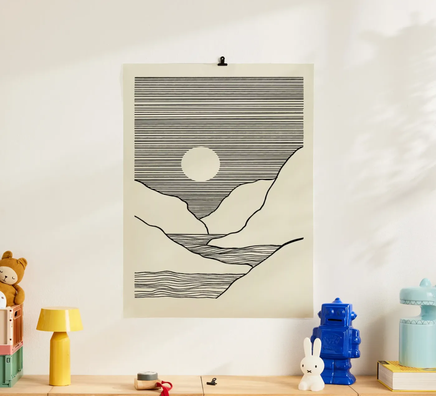 Mountain River poster da Graphite