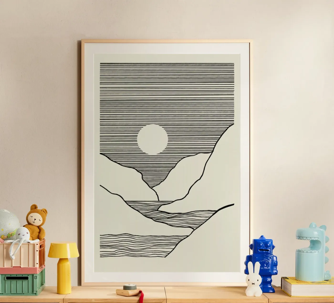 Mountain River poster da Graphite