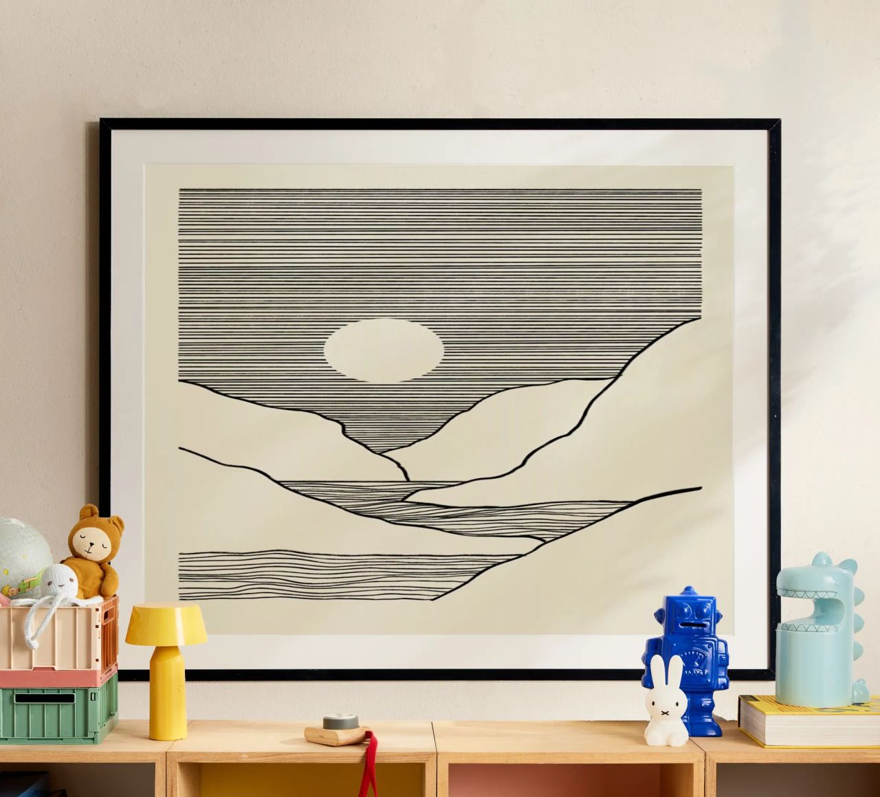 Mountain River poster by Graphite