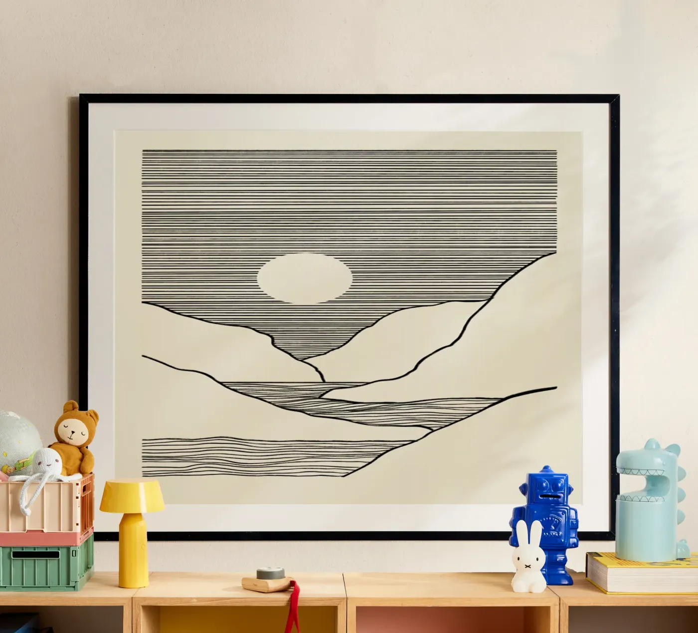 Mountain River poster da Graphite