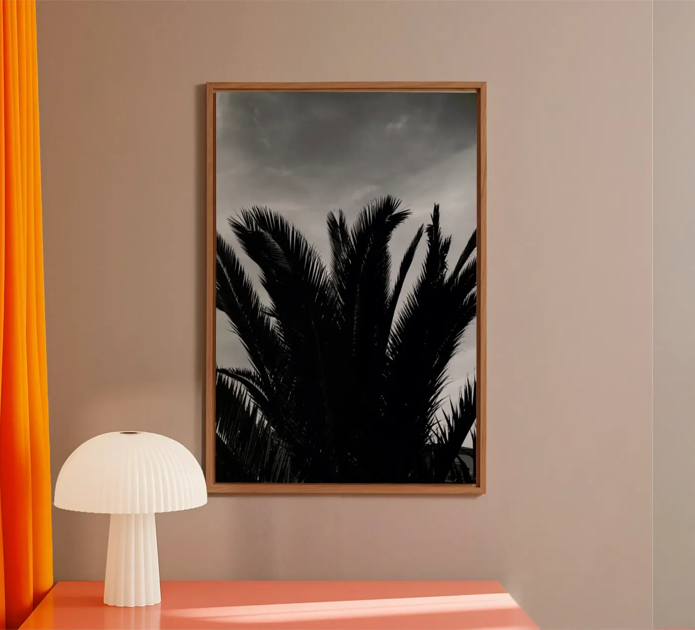 Soft Palms alluminio dibond da Sebastian Hilgetag