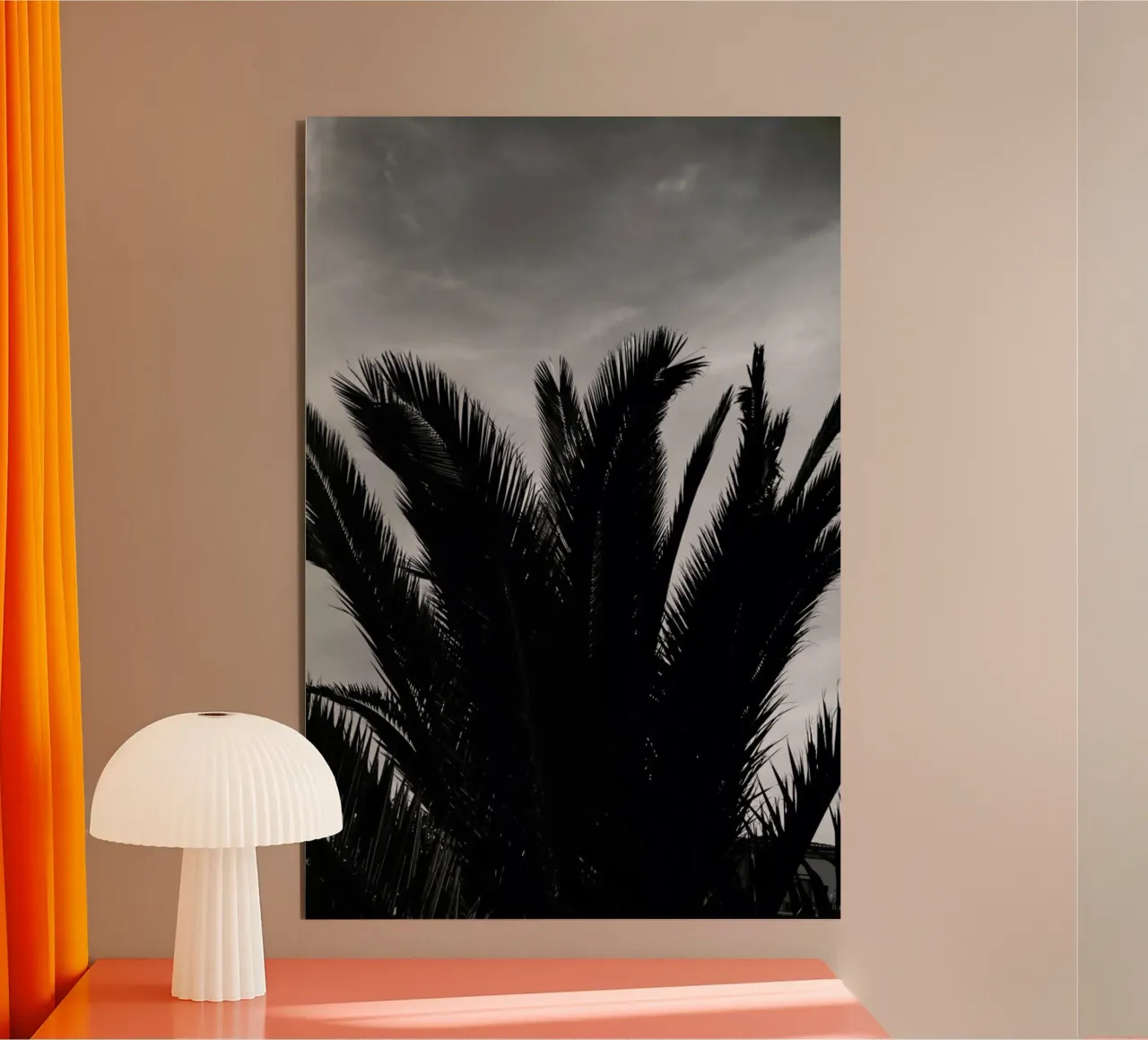 Soft Palms alluminio dibond da Sebastian Hilgetag
