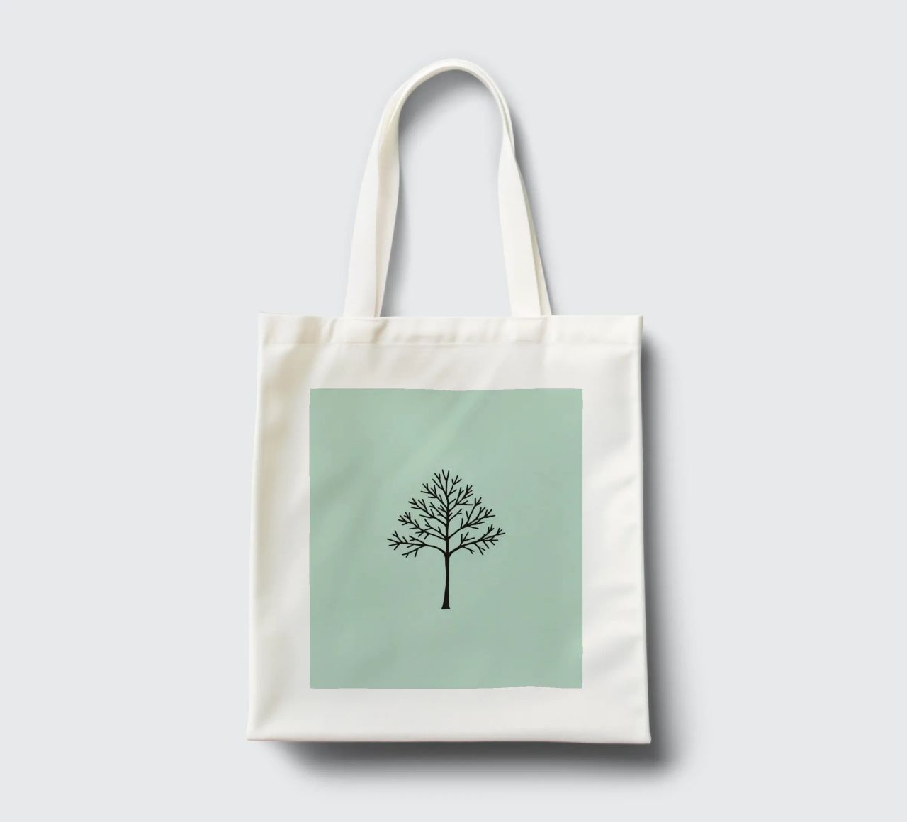 Minimalist tree design with intricate branch patterns tote bag by DesignDoodle
