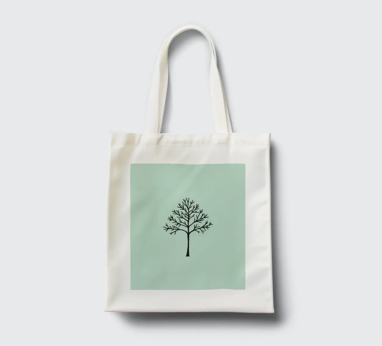 Minimalist tree design with intricate branch patterns tote bag by DesignDoodle