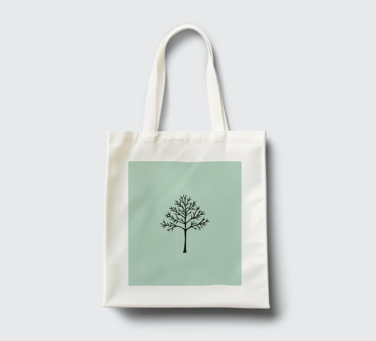 Minimalist tree design with intricate branch patterns tote bag by DesignDoodle
