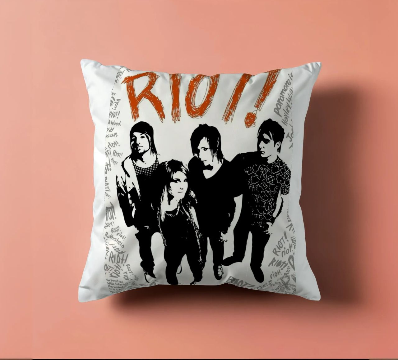 Rivolta dei Paramore! cuscino da ariscepmex