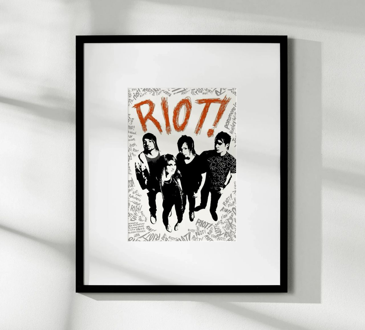 Rivolta dei Paramore! carta hahnemühle da ariscepmex