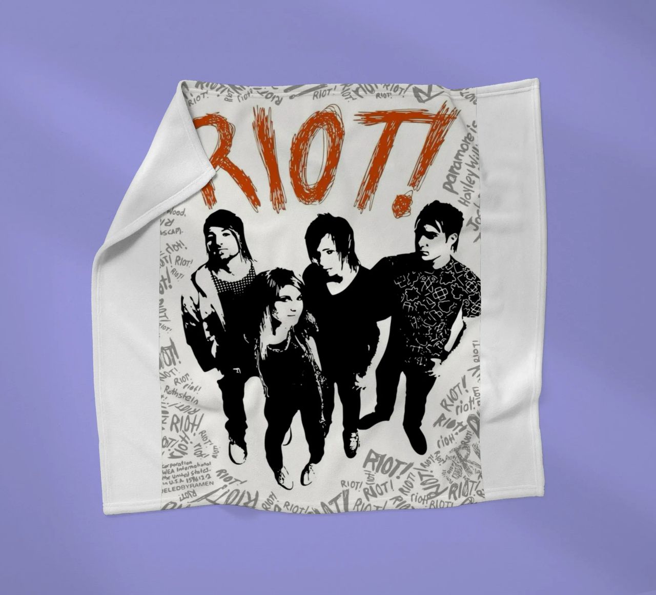 Rivolta dei Paramore! coperta in pile da ariscepmex