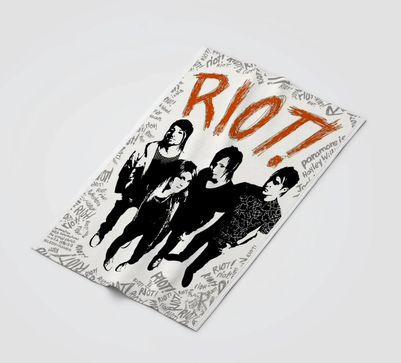 Rivolta dei Paramore! coperta in pile da ariscepmex