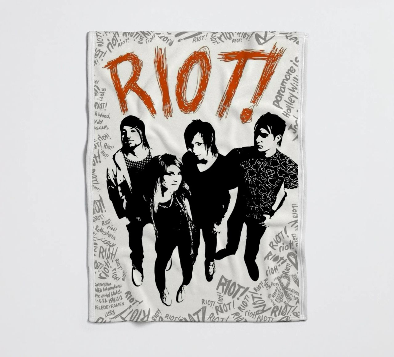 Rivolta dei Paramore! coperta in pile da ariscepmex