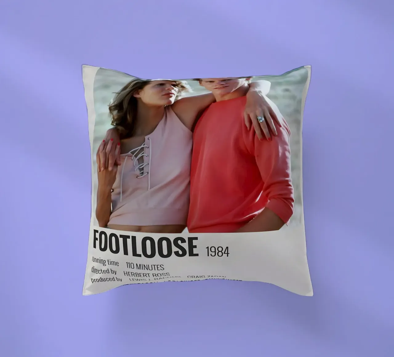 FOOTLOOSE 1984 cuscino da MVFminimalist