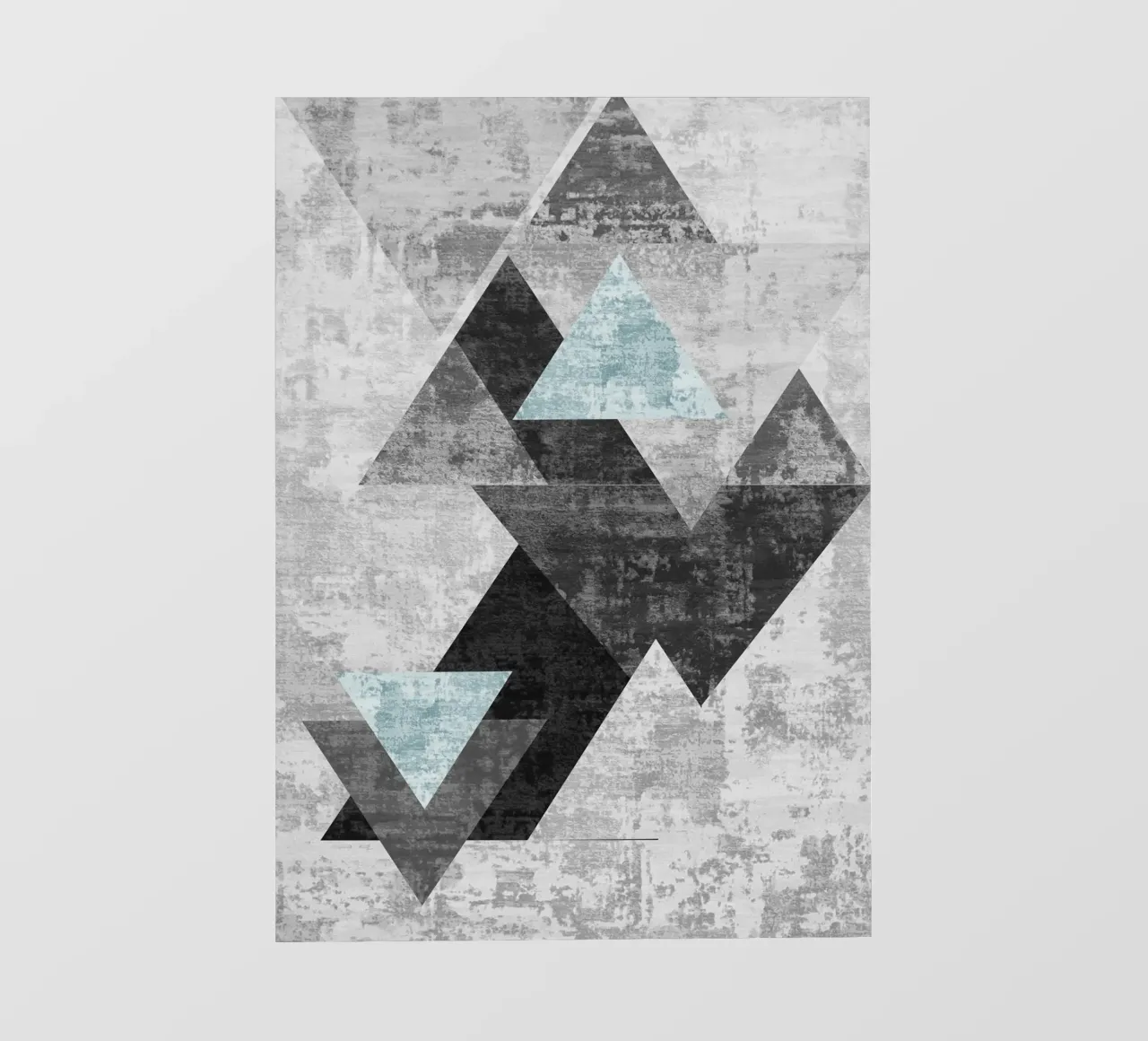 abstract geometric overlapping triangles Backlit Folie von vintageshop