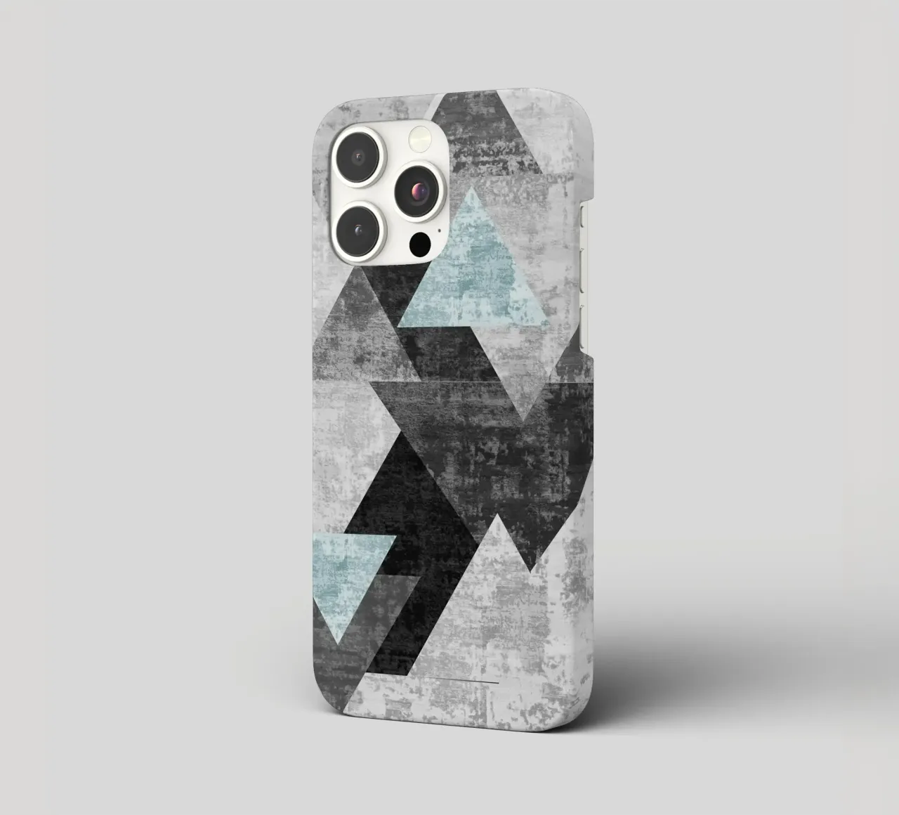 abstract geometric overlapping triangles cover iphone da vintageshop