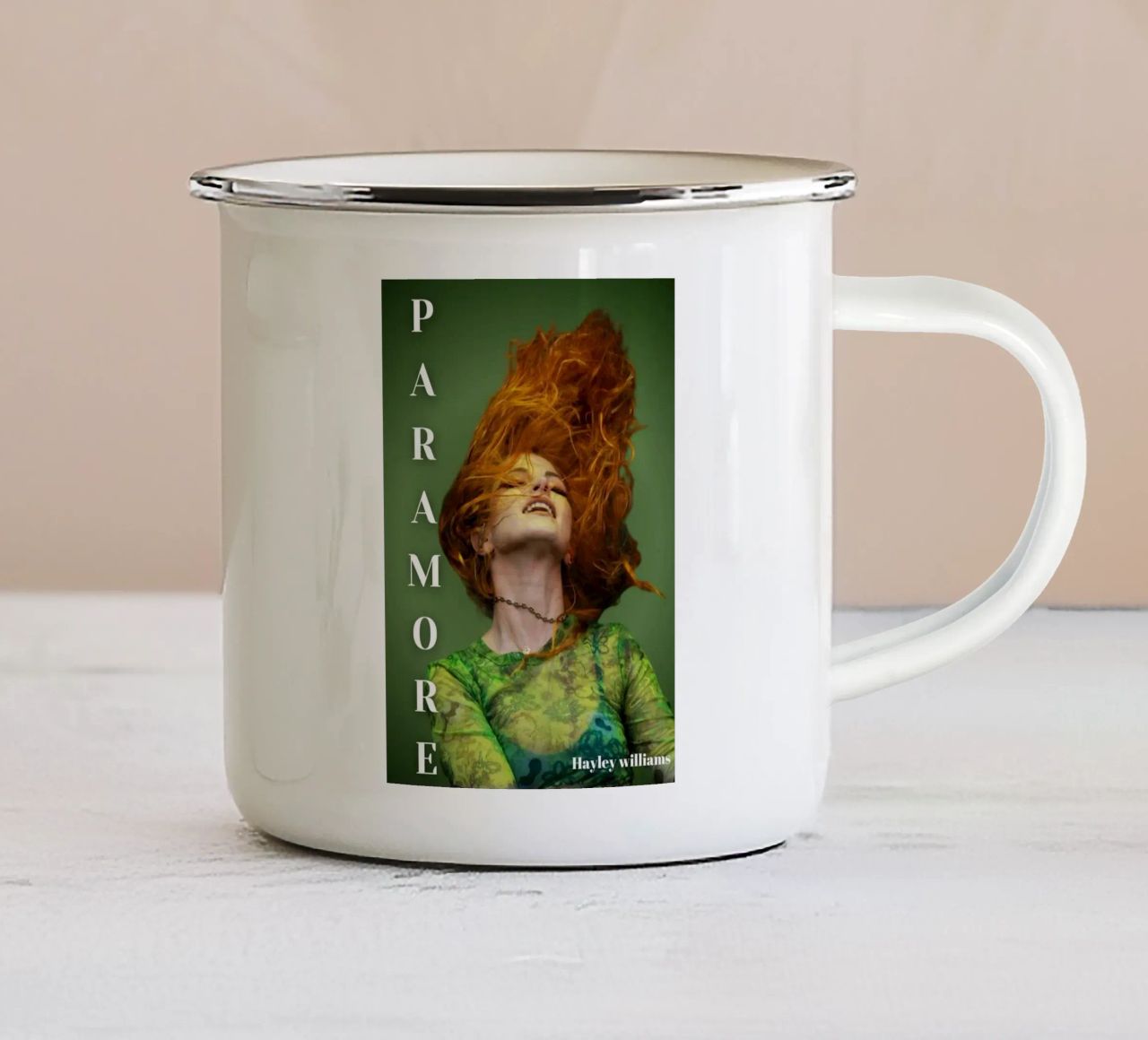 Paramore Hayley Williams tazza in smalto da ariscepmex