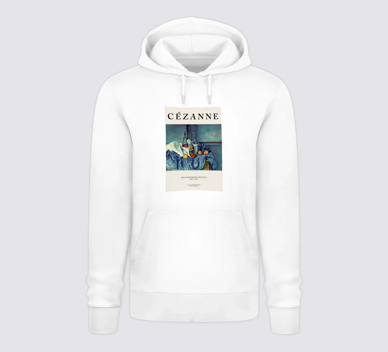 Cézanne - The Peppermint Bottle felpa con cappuccio da Vintage by JUNIQE