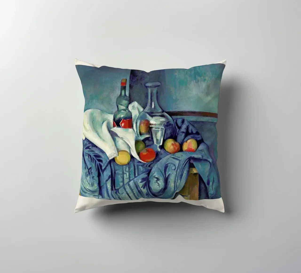 Cézanne - The Peppermint Bottle cuscino da Vintage by JUNIQE