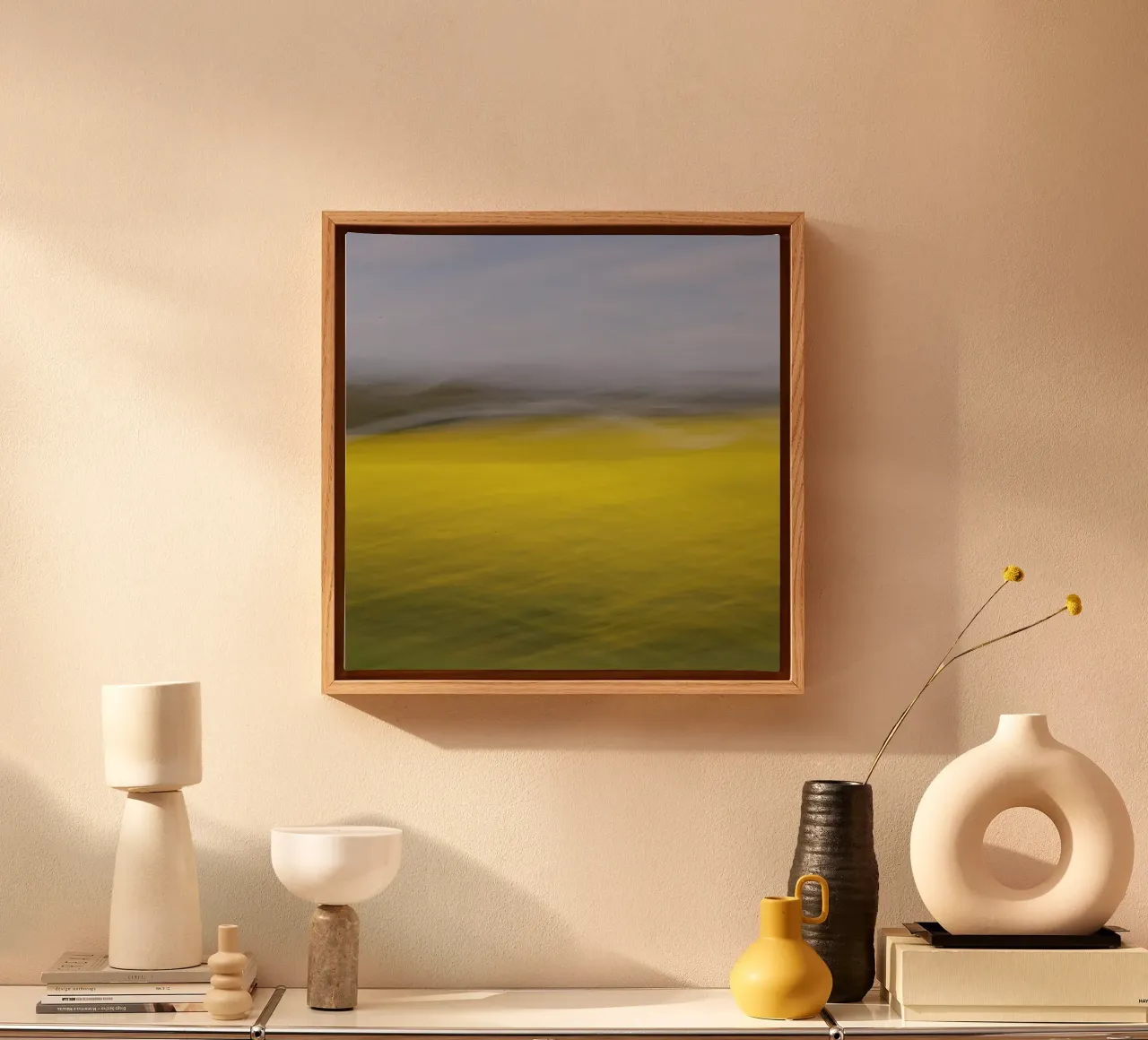 fields of gold | 80 tela con Cornice a cassetta da steffi photographer
