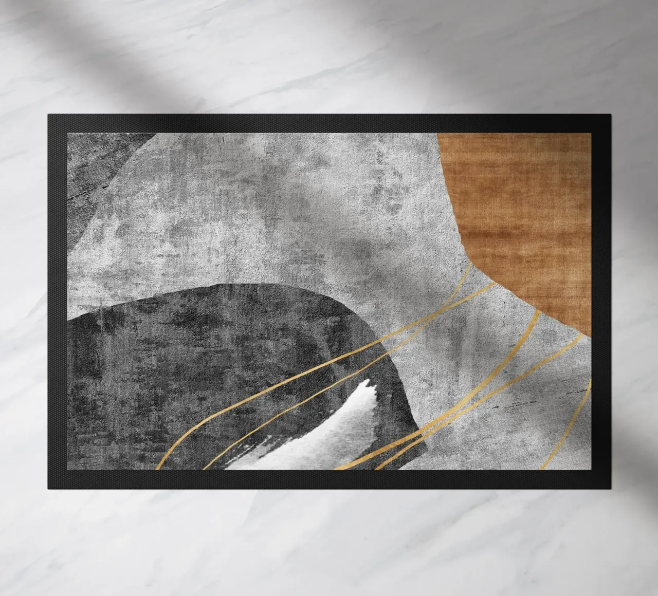organic abstract shapes zerbino da vintageshop