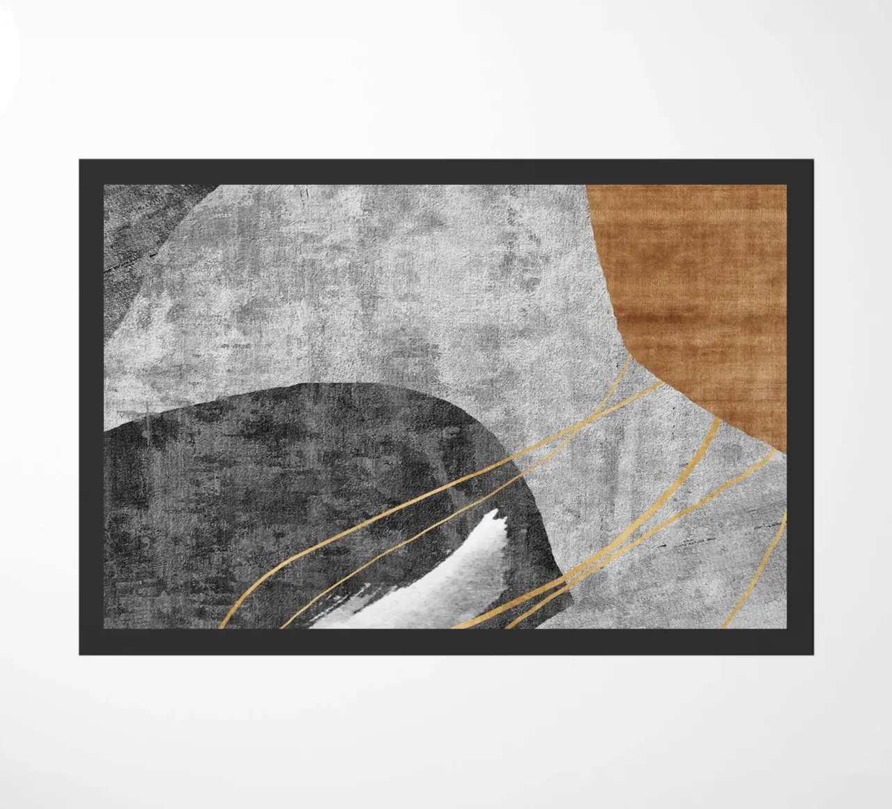 organic abstract shapes zerbino da vintageshop