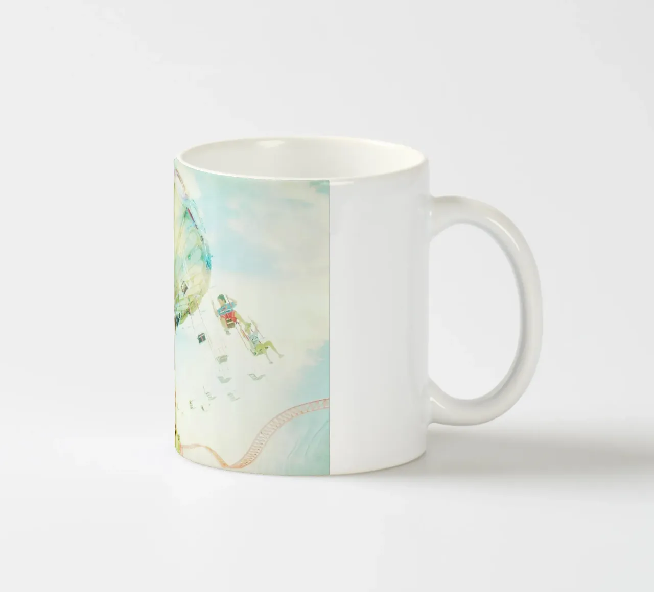 Ride The Sky tazza in ceramica da Mina Teslaru