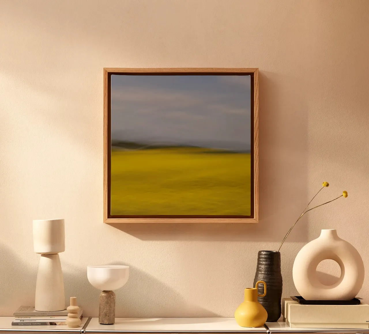 fields of gold | 85 tela con Cornice a cassetta da steffi photographer