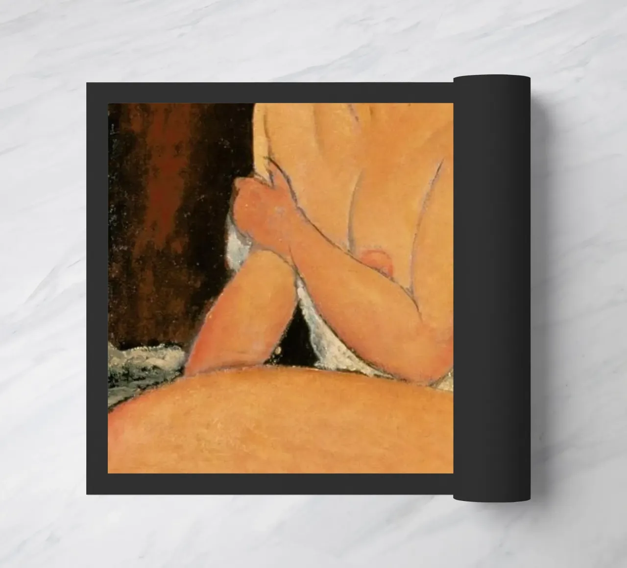 Modigliani - Nude Sitting on a Divan zerbino da ARTOTHEK