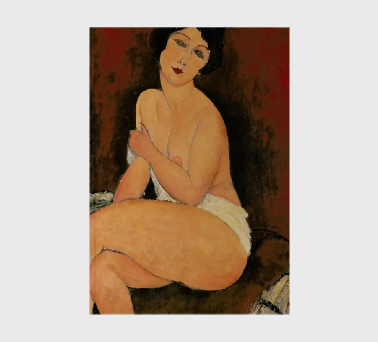 Modigliani - Nude Sitting on a Divan notebook by ARTOTHEK