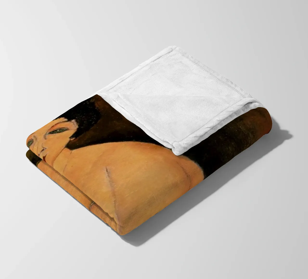 Modigliani - Nude Sitting on a Divan coperta in pile da ARTOTHEK