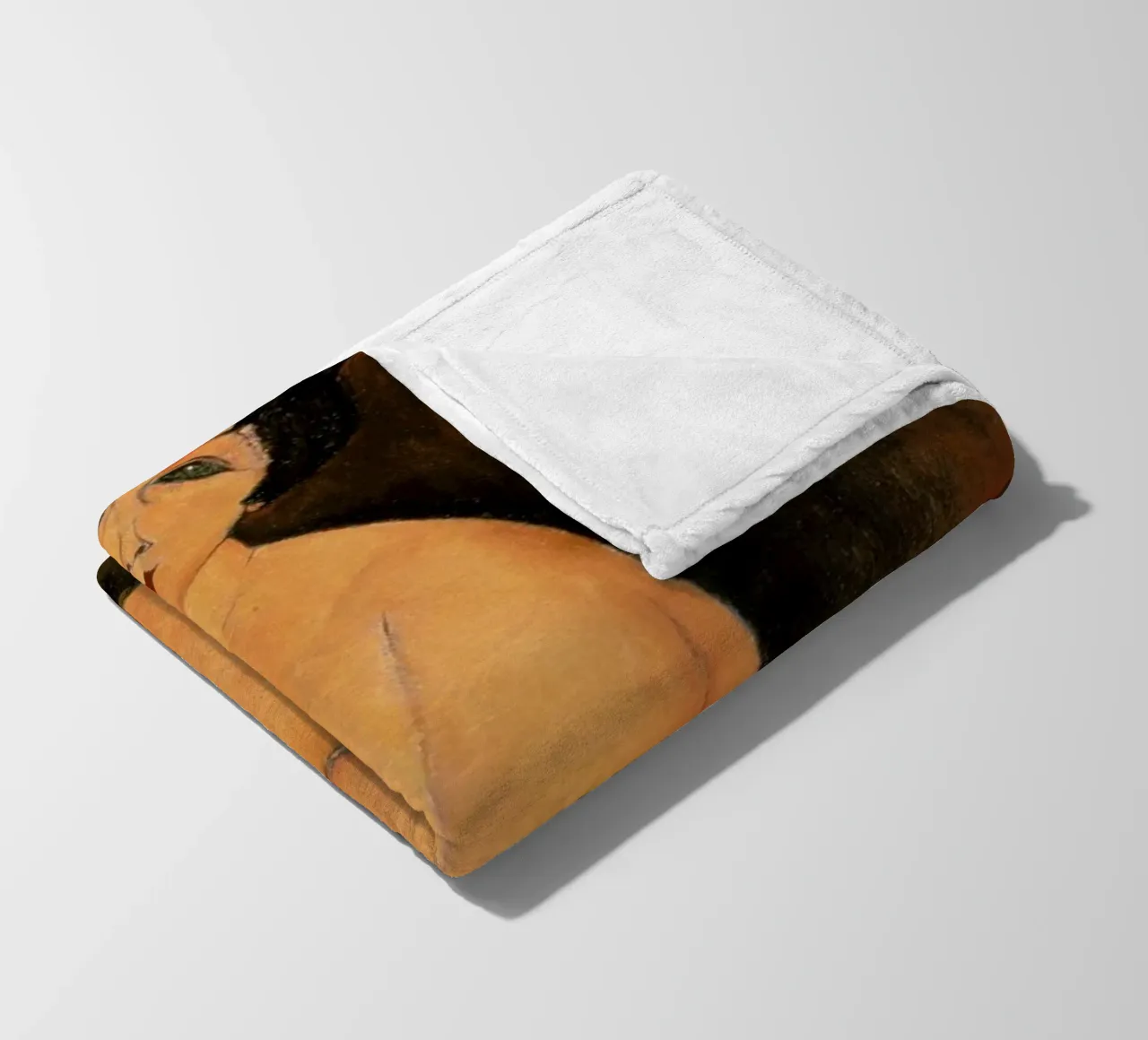 Modigliani - Nude Sitting on a Divan coperta in pile da ARTOTHEK