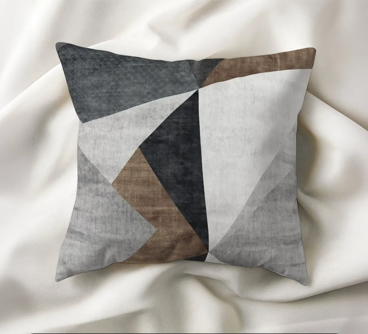 abstract geometric shapes cuscino da vintageshop