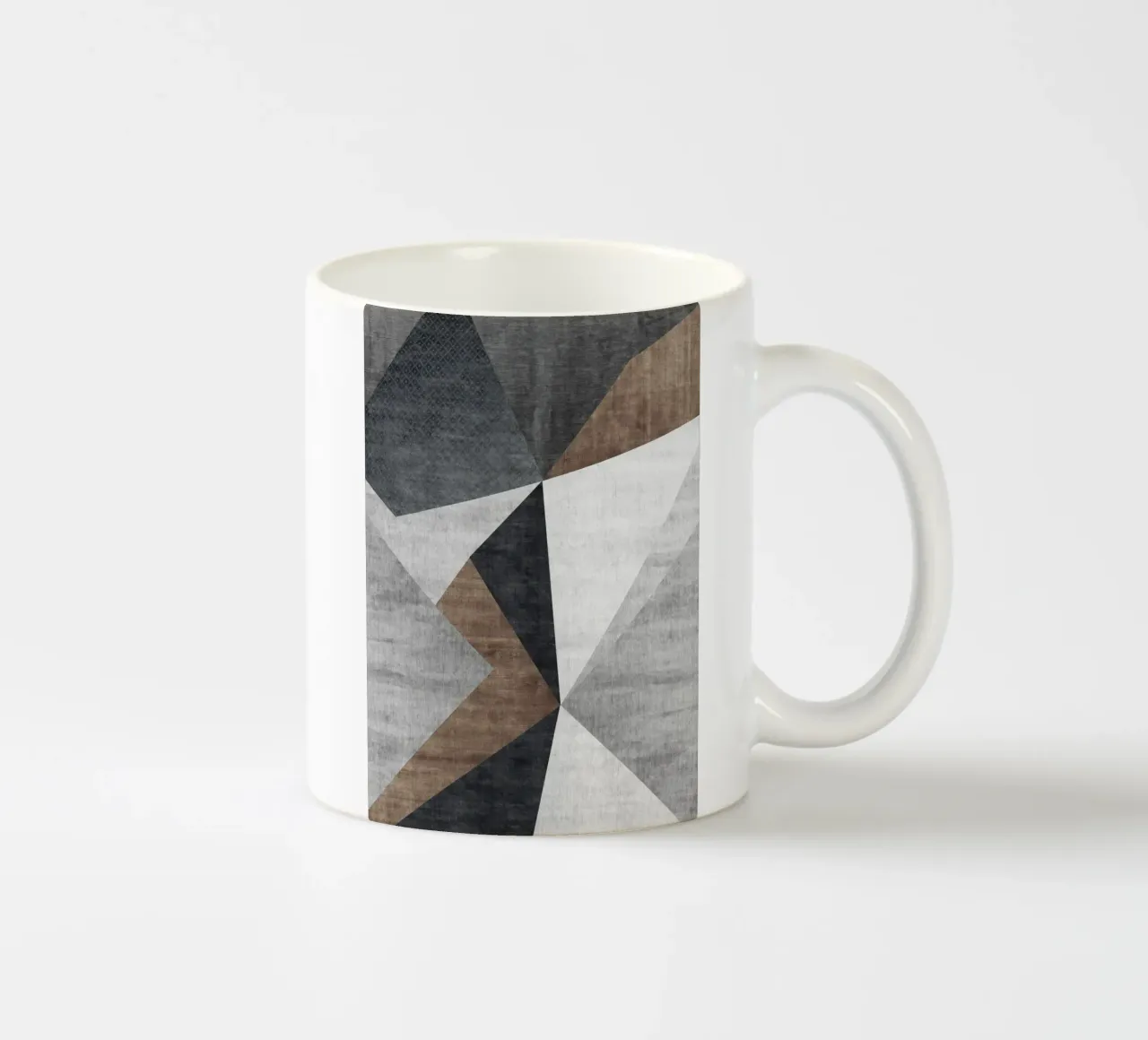 abstract geometric shapes tazza in ceramica da vintageshop