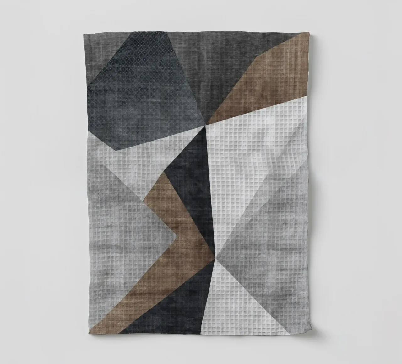 abstract geometric shapes canovaccio da cucina da vintageshop