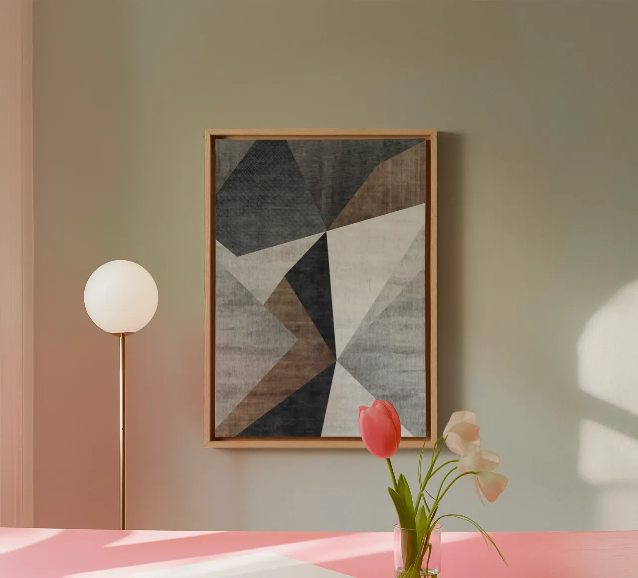 abstract geometric shapes tela da vintageshop