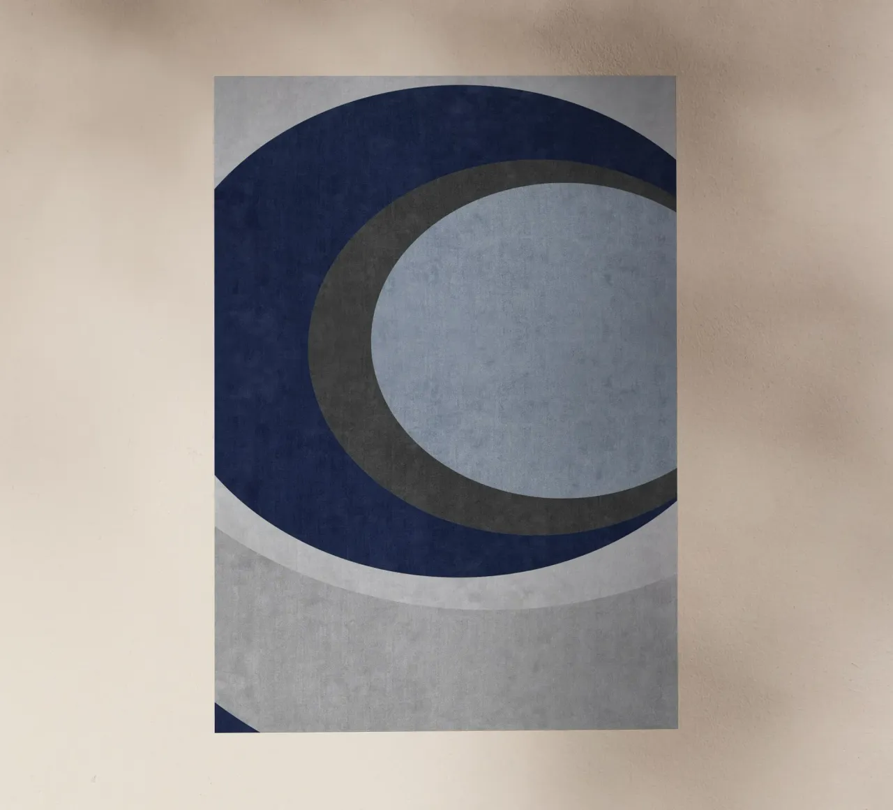 abstract geometric shapes circles pellicola backlit da vintageshop