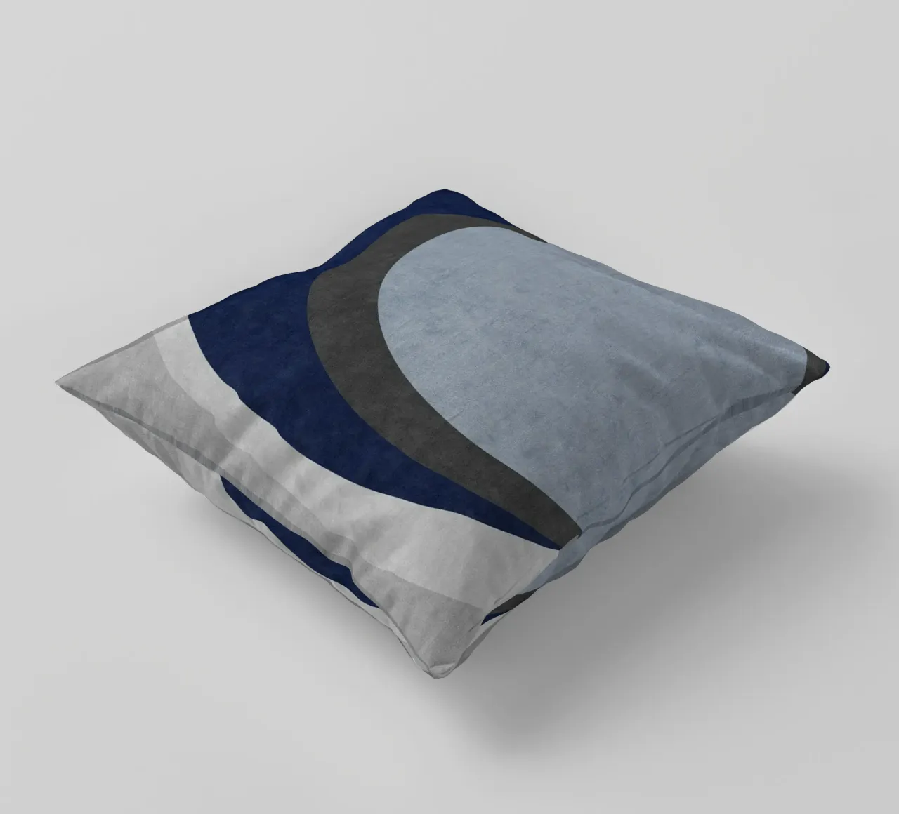 abstract geometric shapes circles cuscino da vintageshop