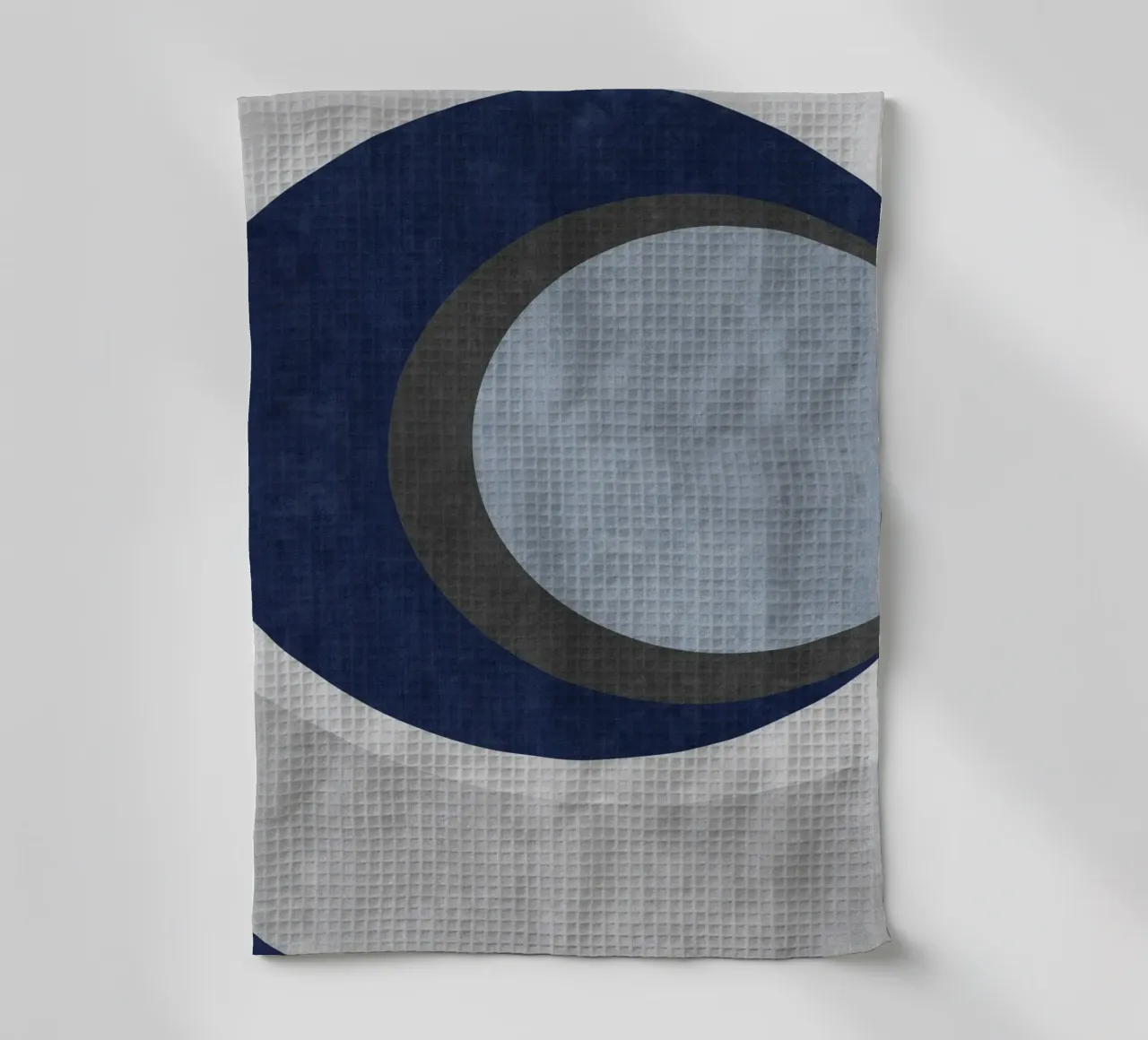 abstract geometric shapes circles canovaccio da cucina da vintageshop