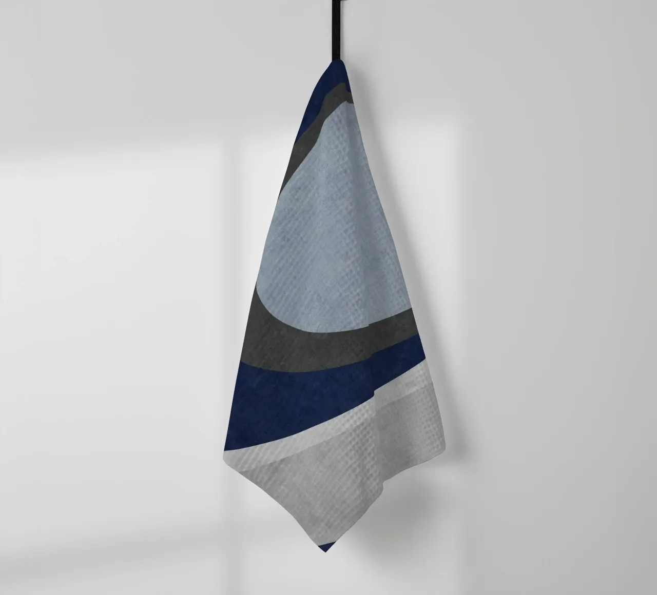 abstract geometric shapes circles canovaccio da cucina da vintageshop