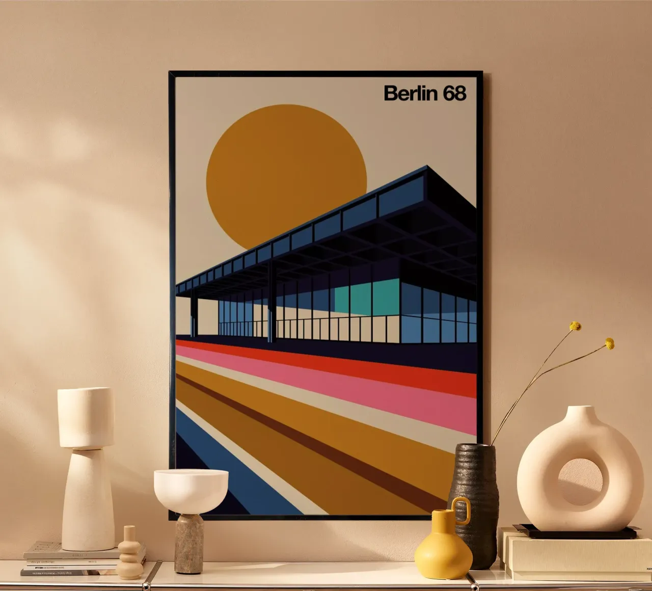 Berlin 68 poster da Bo Lundberg
