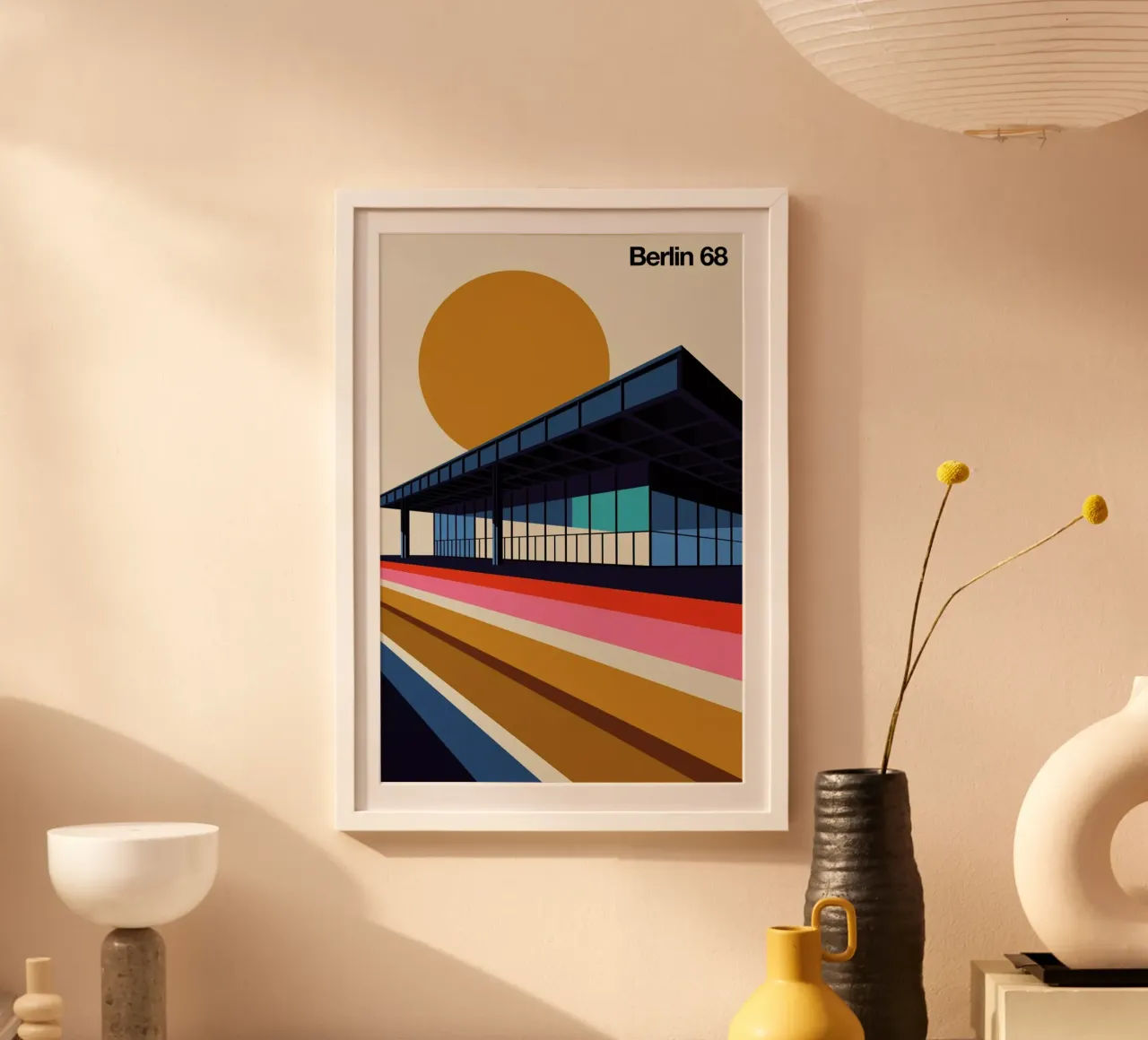 Berlin 68 poster da Bo Lundberg