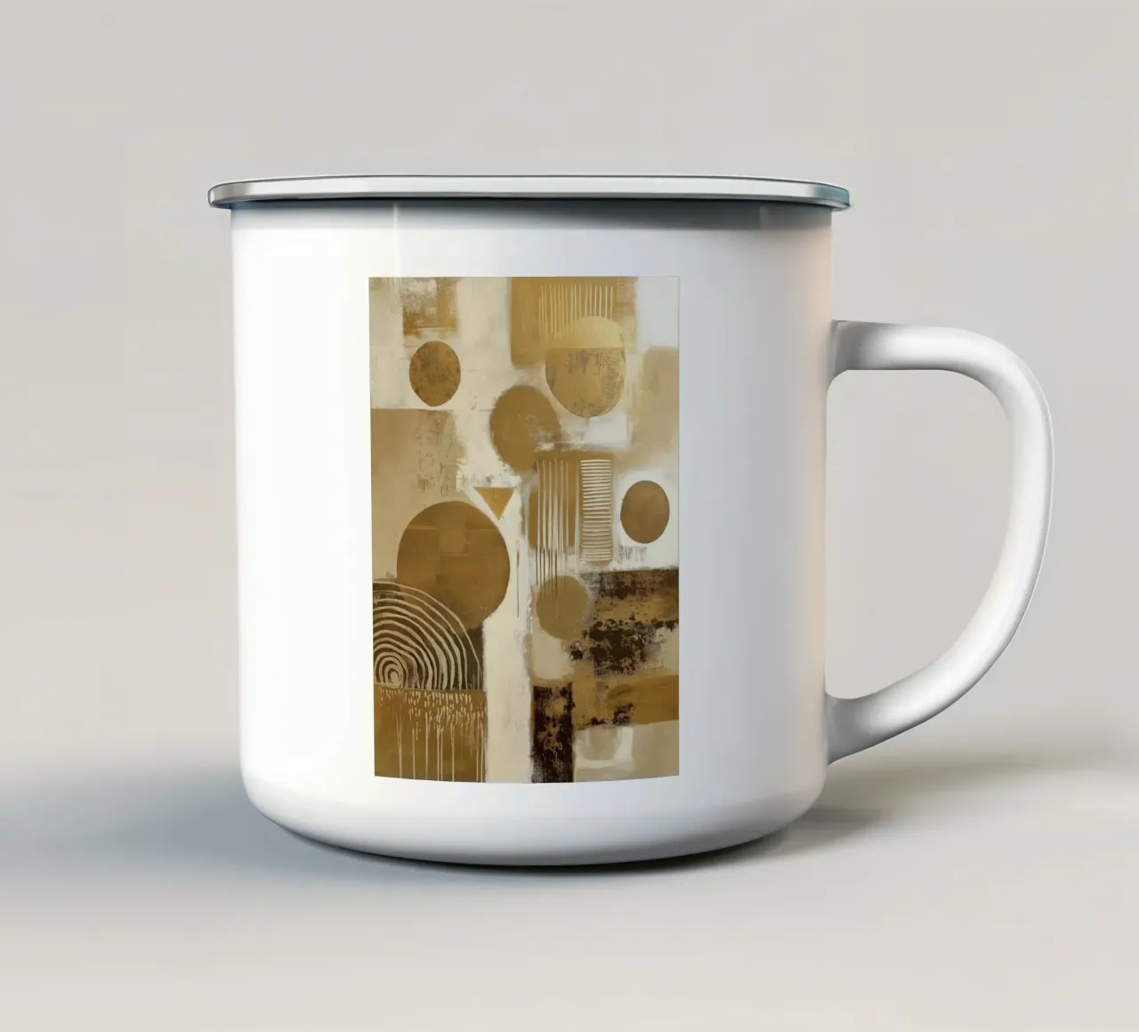 Arte da parete di Imagine tazza in smalto da Imagine