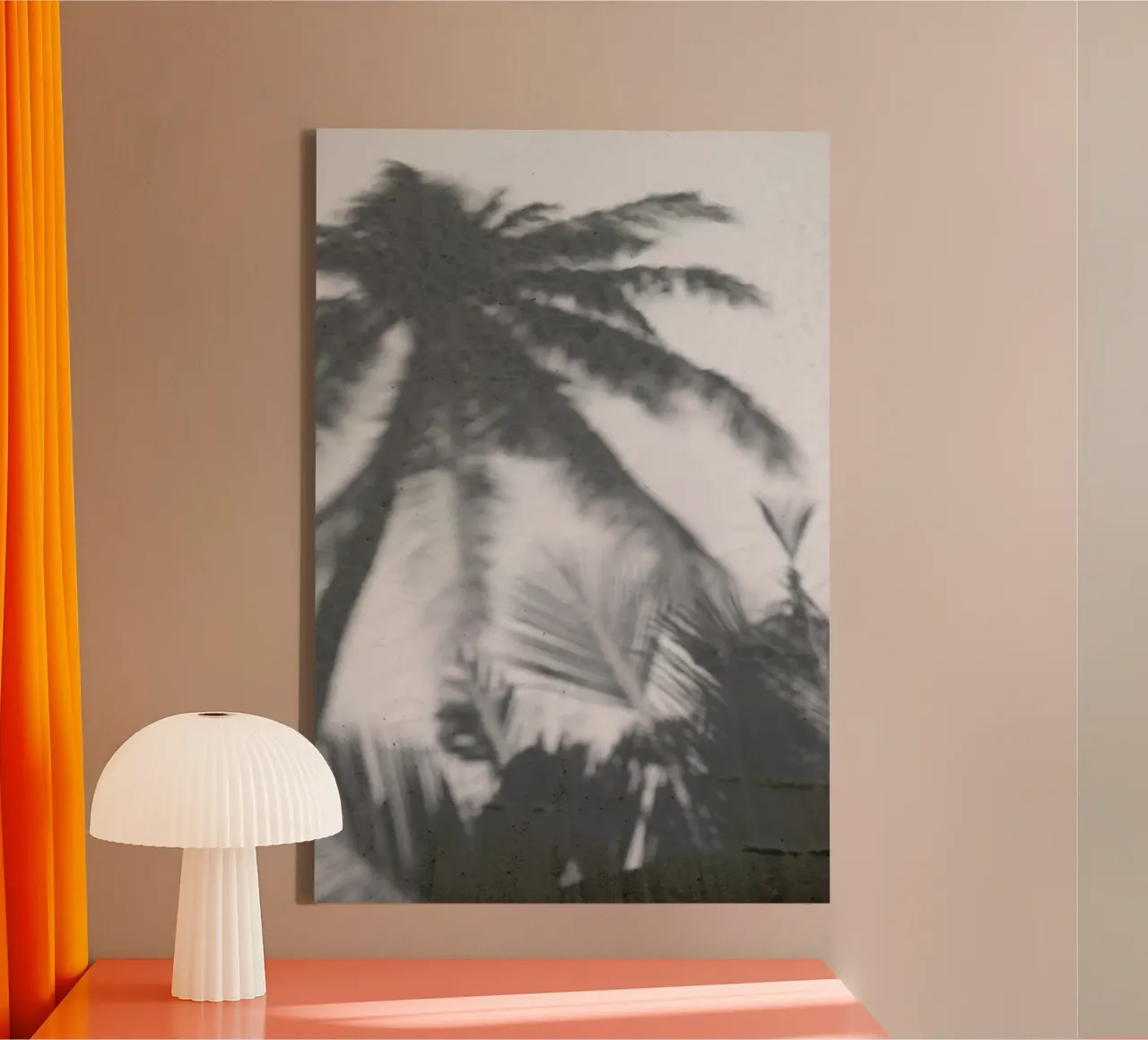 Palms On The Beach tela con Cornice a cassetta da Studio Nahili