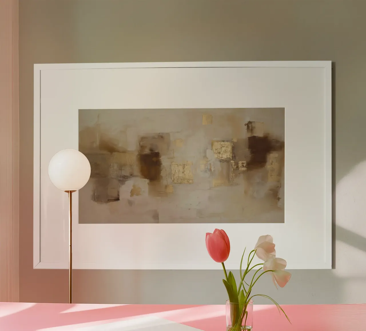 Arte da parete di Imagine poster con telaio in legno da Imagine