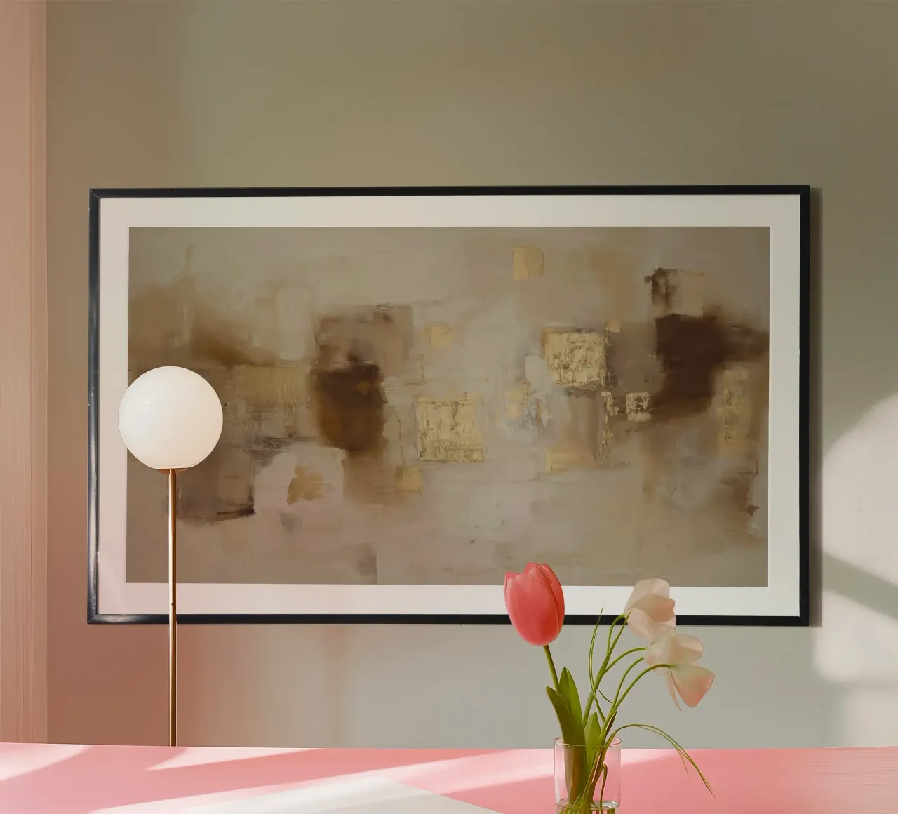 Arte da parete di Imagine poster con telaio in legno da Imagine