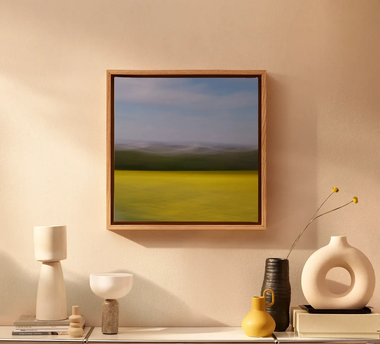 fields of gold | 89 tela con Cornice a cassetta da steffi photographer