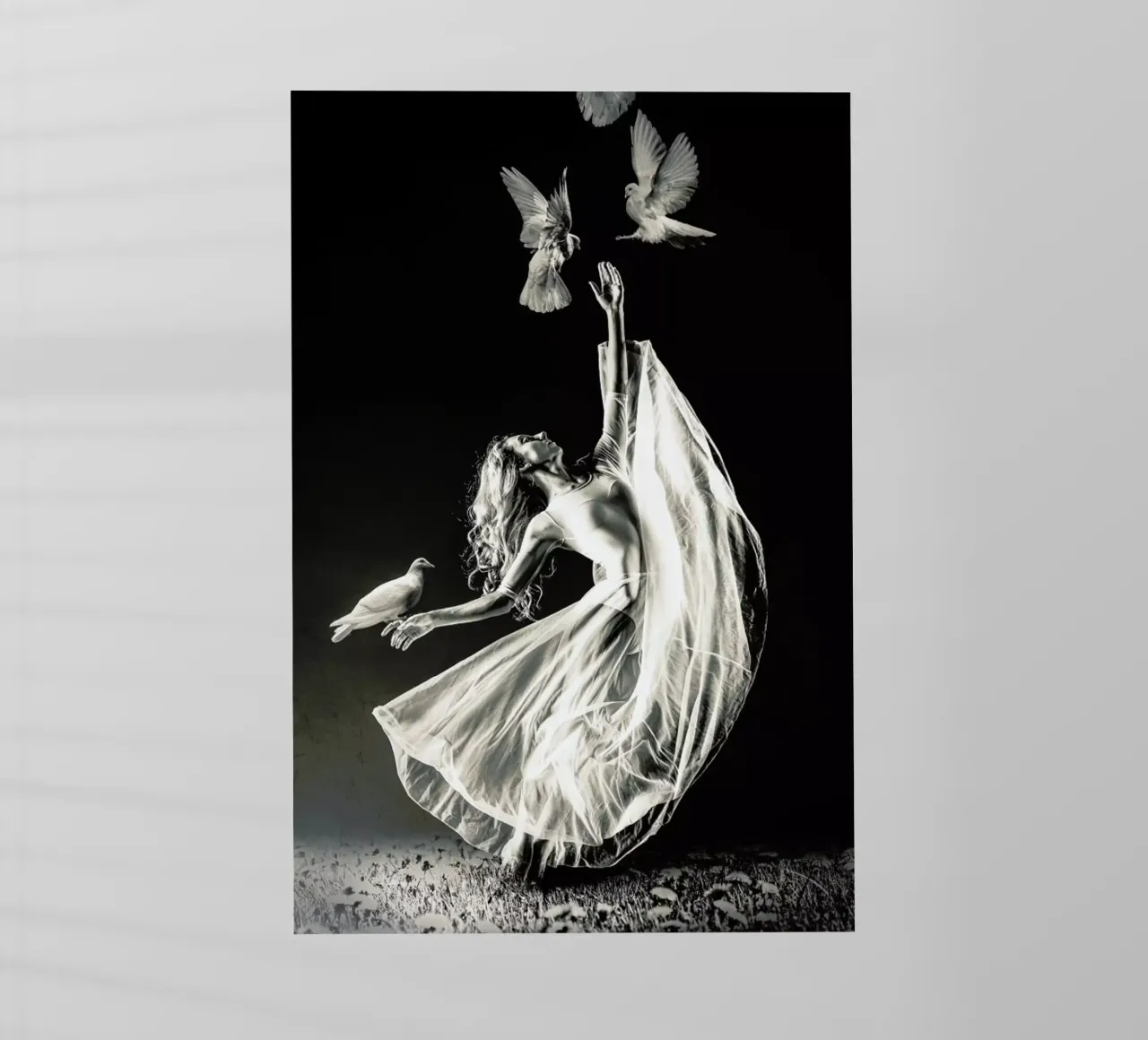 Ballerina pellicola backlit da Wouter Rikken