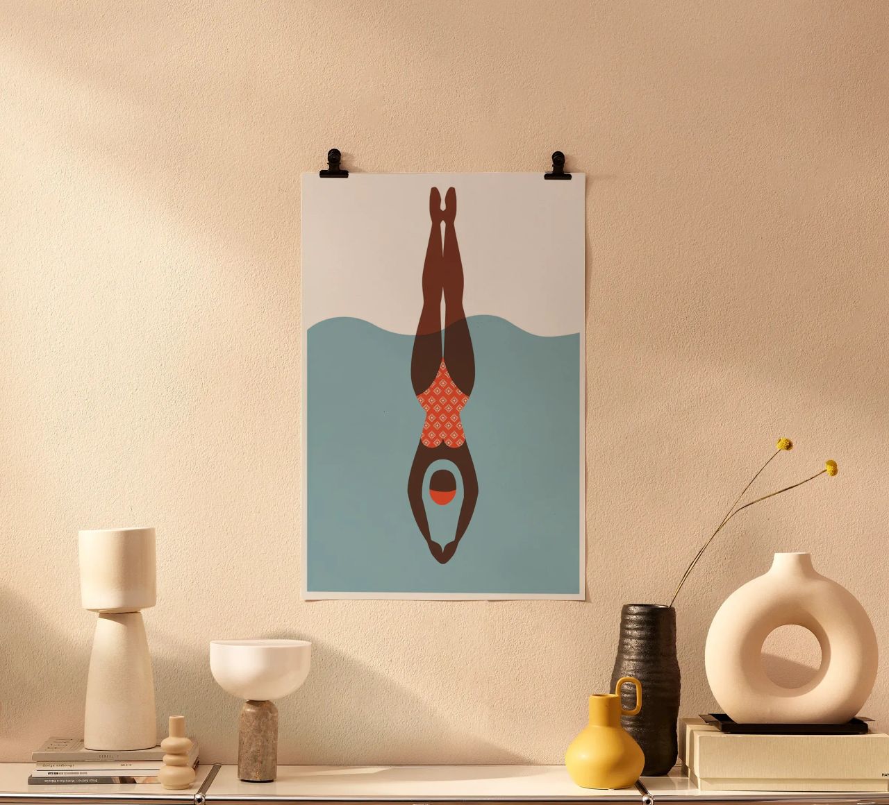 Eintauchen Poster von Mark shop