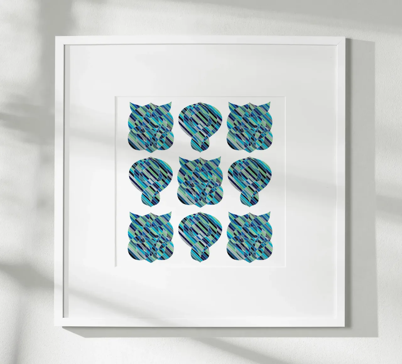 Fiori blu carta hahnemühle da Pintilina