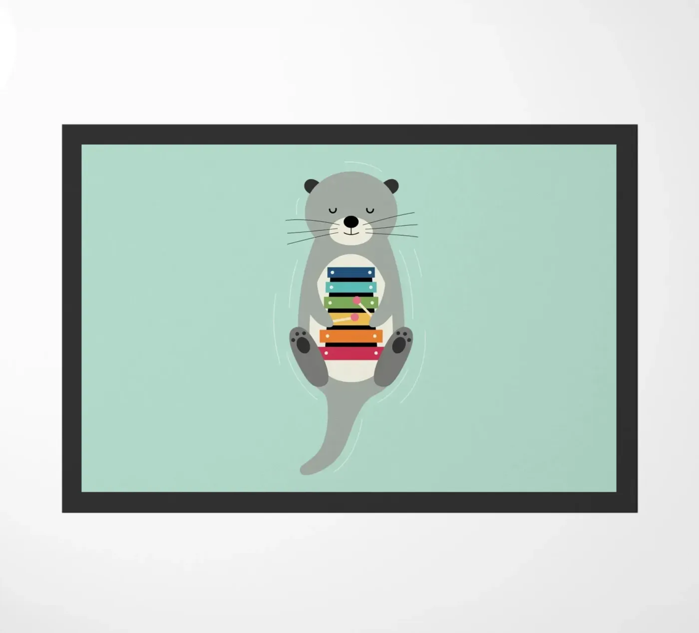 Be Pride doormat by Andy Westface