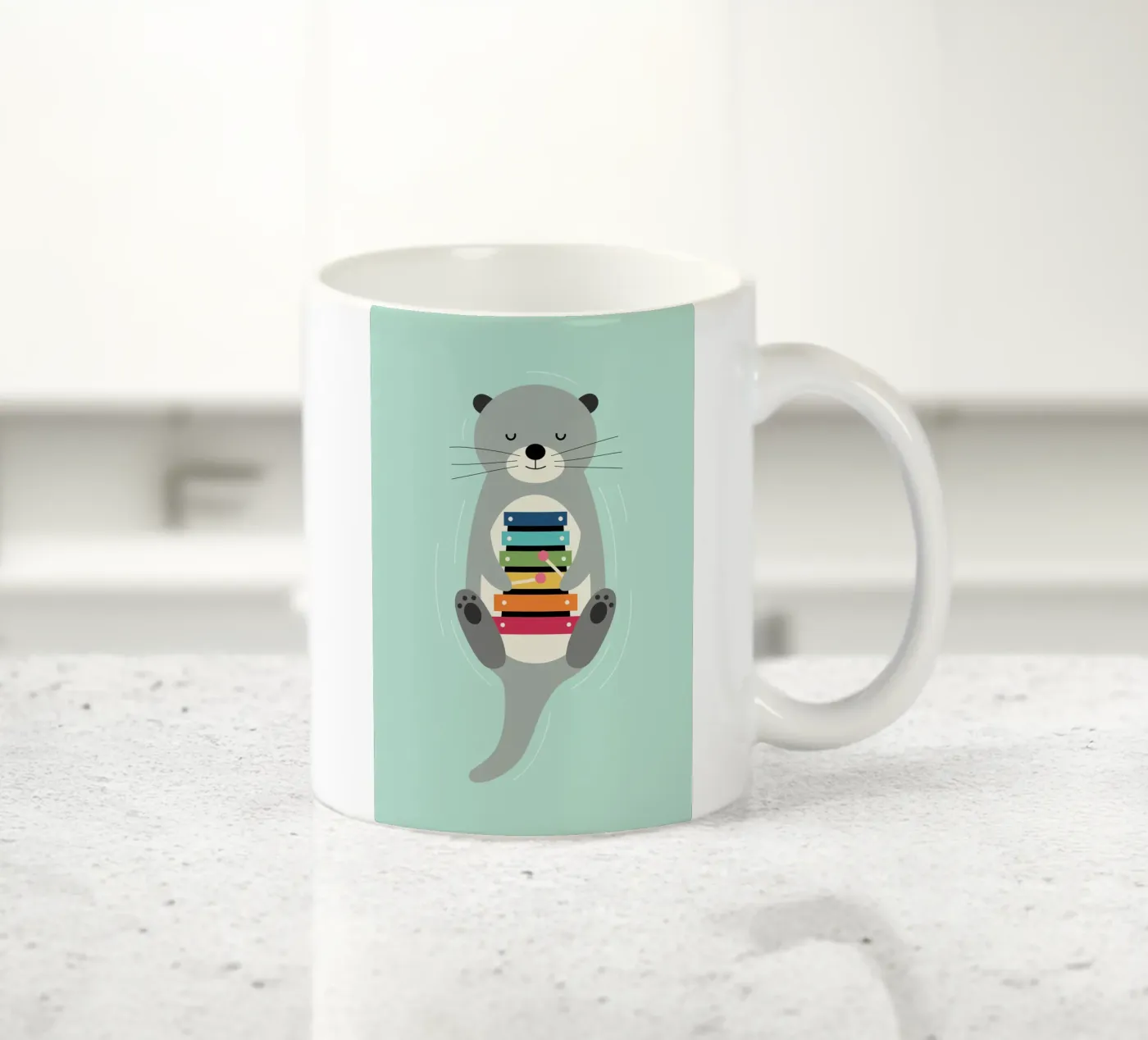 Be Pride ceramic mug by Andy Westface