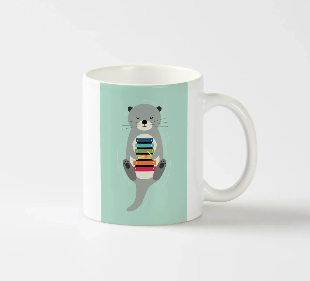Ser Orgullo taza de cerámica de Andy Westface